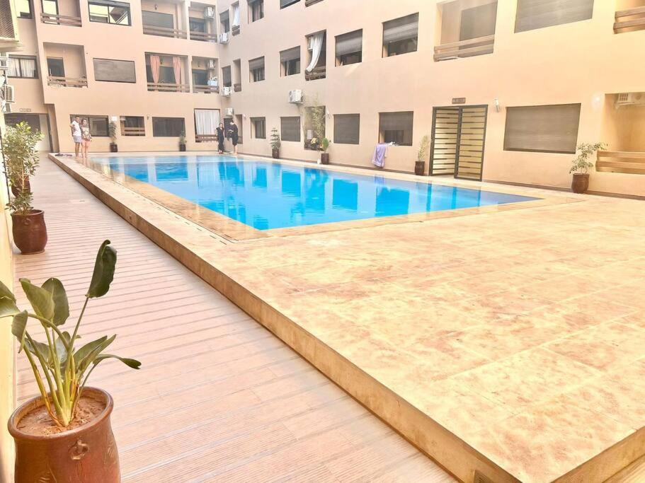 Cozy&Elegant Apartment/Pool/City Center/Gueliz Marrakesh Buitenkant foto